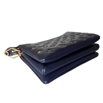Louis Vuitton Coussin PM Garden Marineblauw