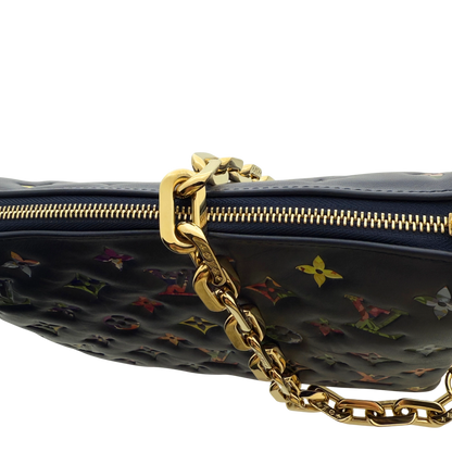 Louis Vuitton Coussin PM Garden Marineblauw