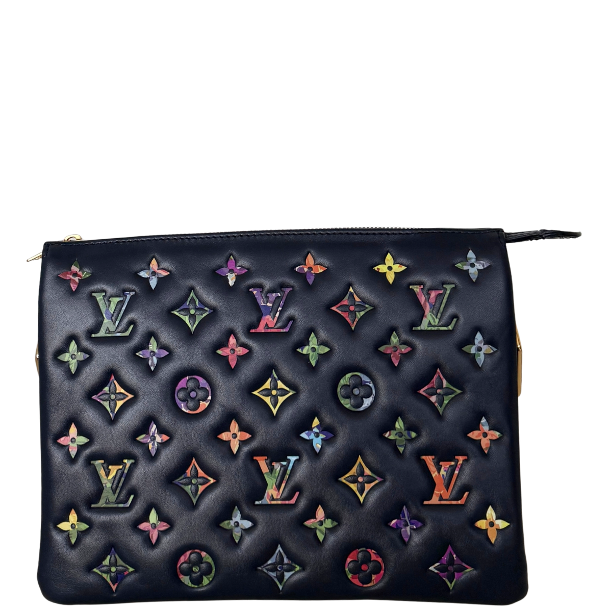 Louis Vuitton Coussin PM Garden Marineblauw