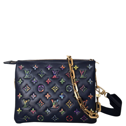 Louis Vuitton Coussin PM Garden Marineblauw
