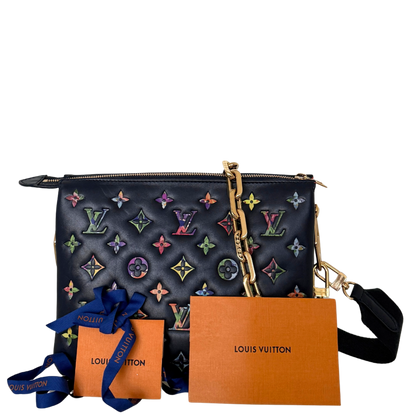 Louis Vuitton Coussin PM Garden Marineblauw