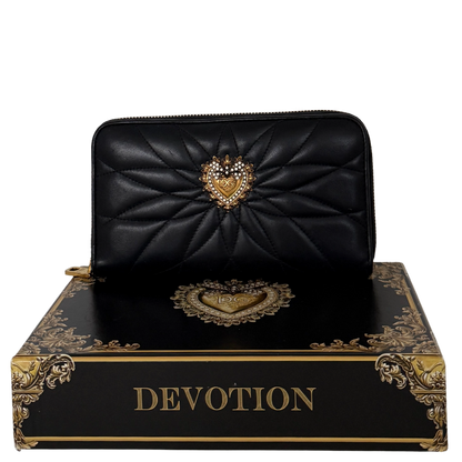 Dolce & Gabbana Devotion Portemonnee Zwart