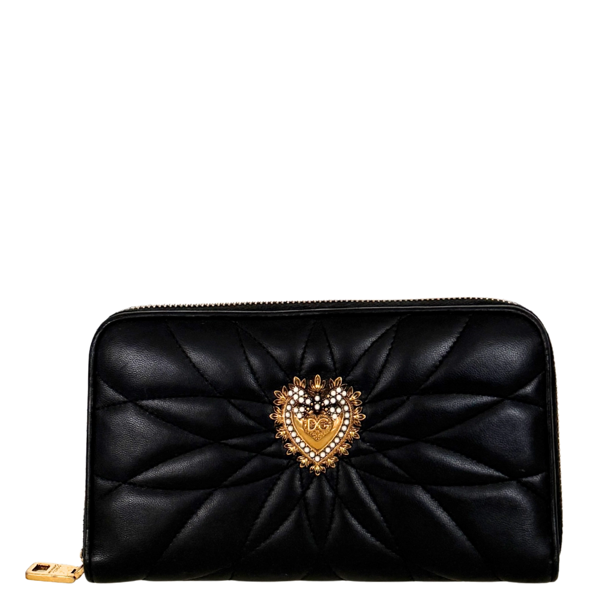Dolce & Gabbana Devotion Portemonnee Zwart