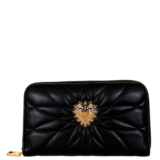 Dolce & Gabbana Devotion Wallet Black / very good