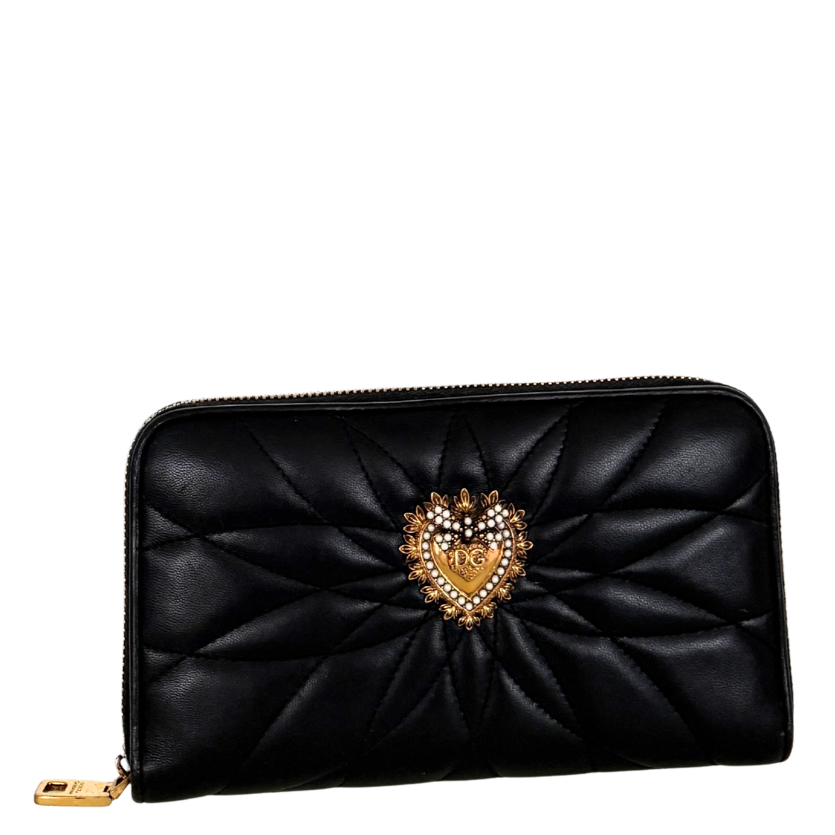 Dolce & Gabbana Devotion Portemonnee Zwart