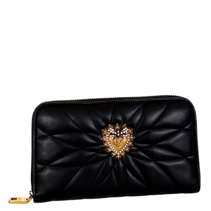 Dolce & Gabbana Devotion Portemonnee Zwart