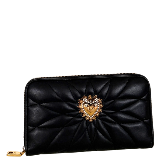 Dolce & Gabbana Devotion Wallet Black / very good