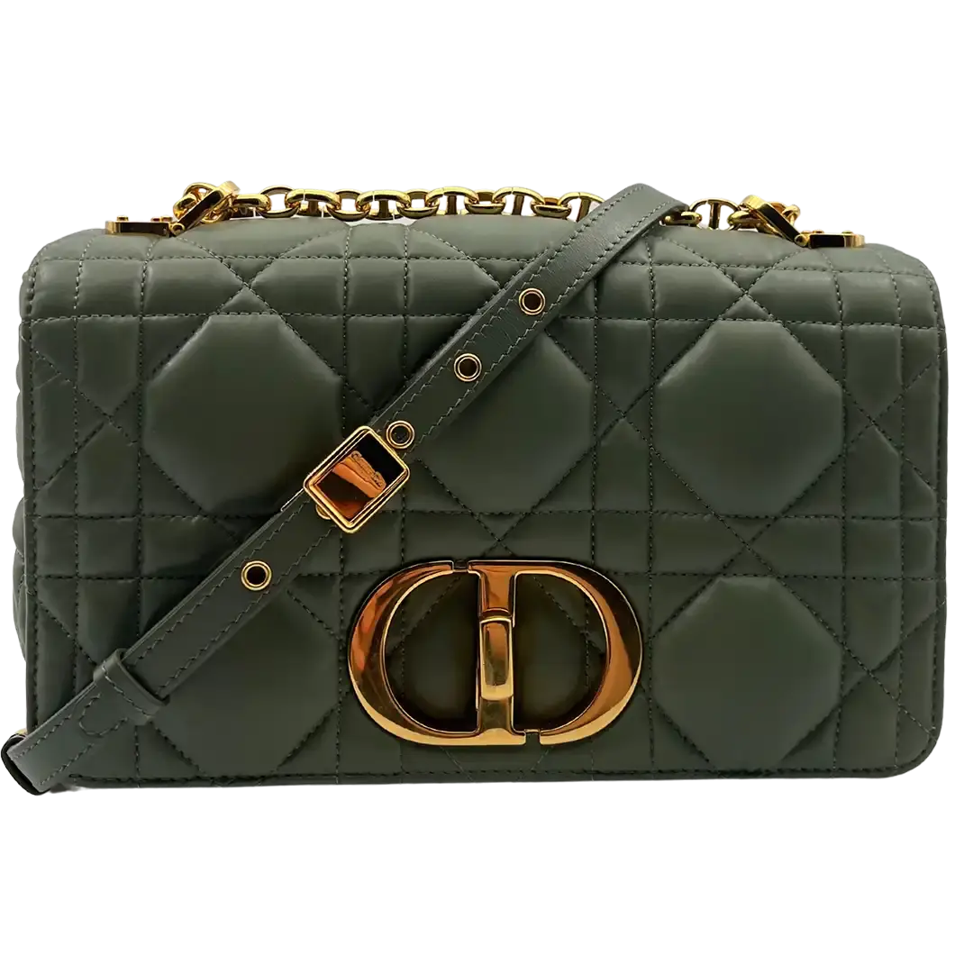 Kopie von MITTELGROSSE DIOR CARO TASCHE schwarz Leder Echtheitscheck.de