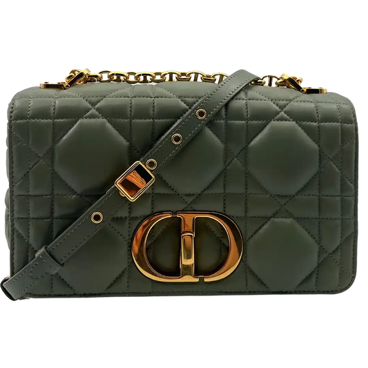 Kopie von MITTELGROSSE DIOR CARO TASCHE schwarz Leder Echtheitscheck.de