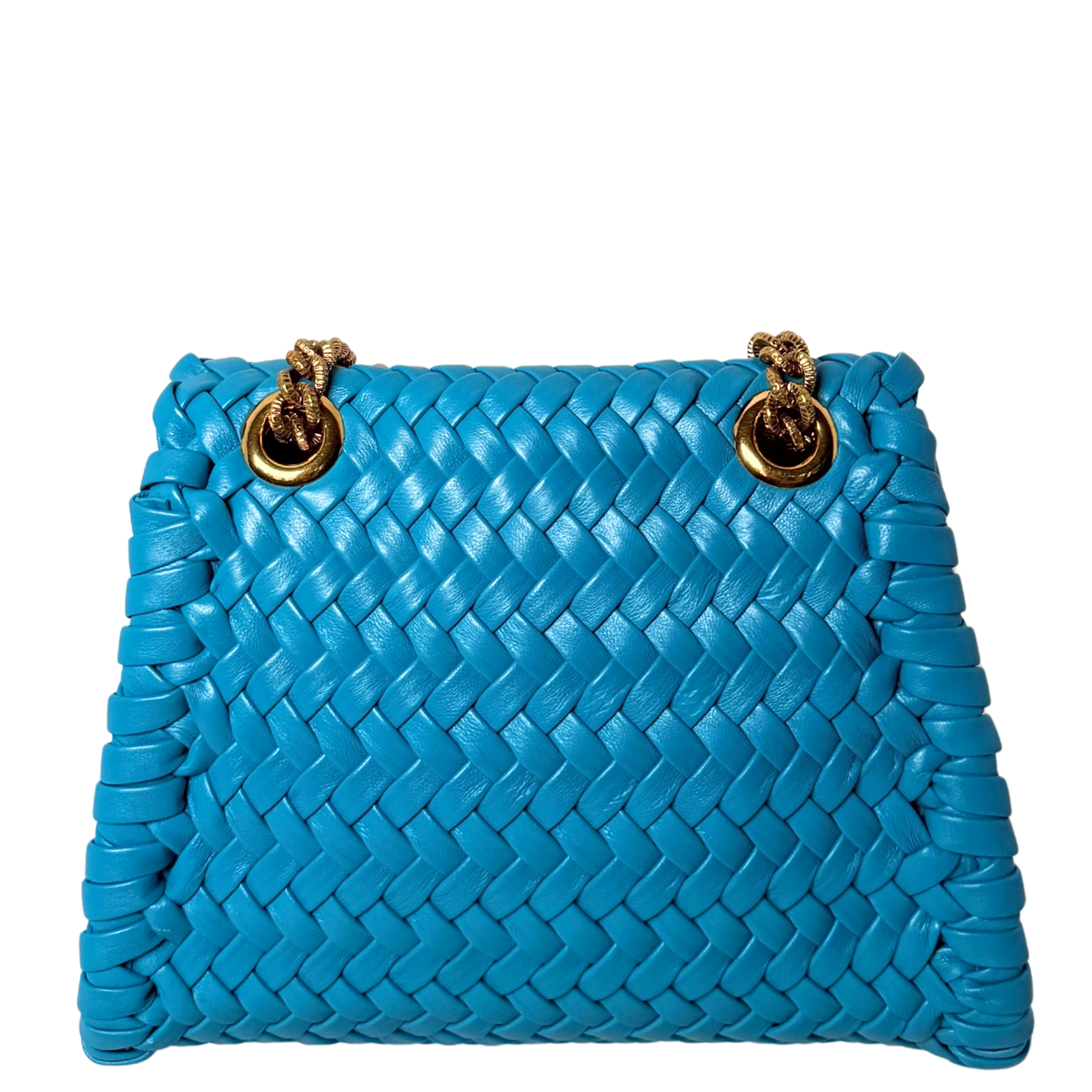 Dolce & Gabbana kleine Devotion Umhängetasche Blau / neuwertig Dolce & Gabbana