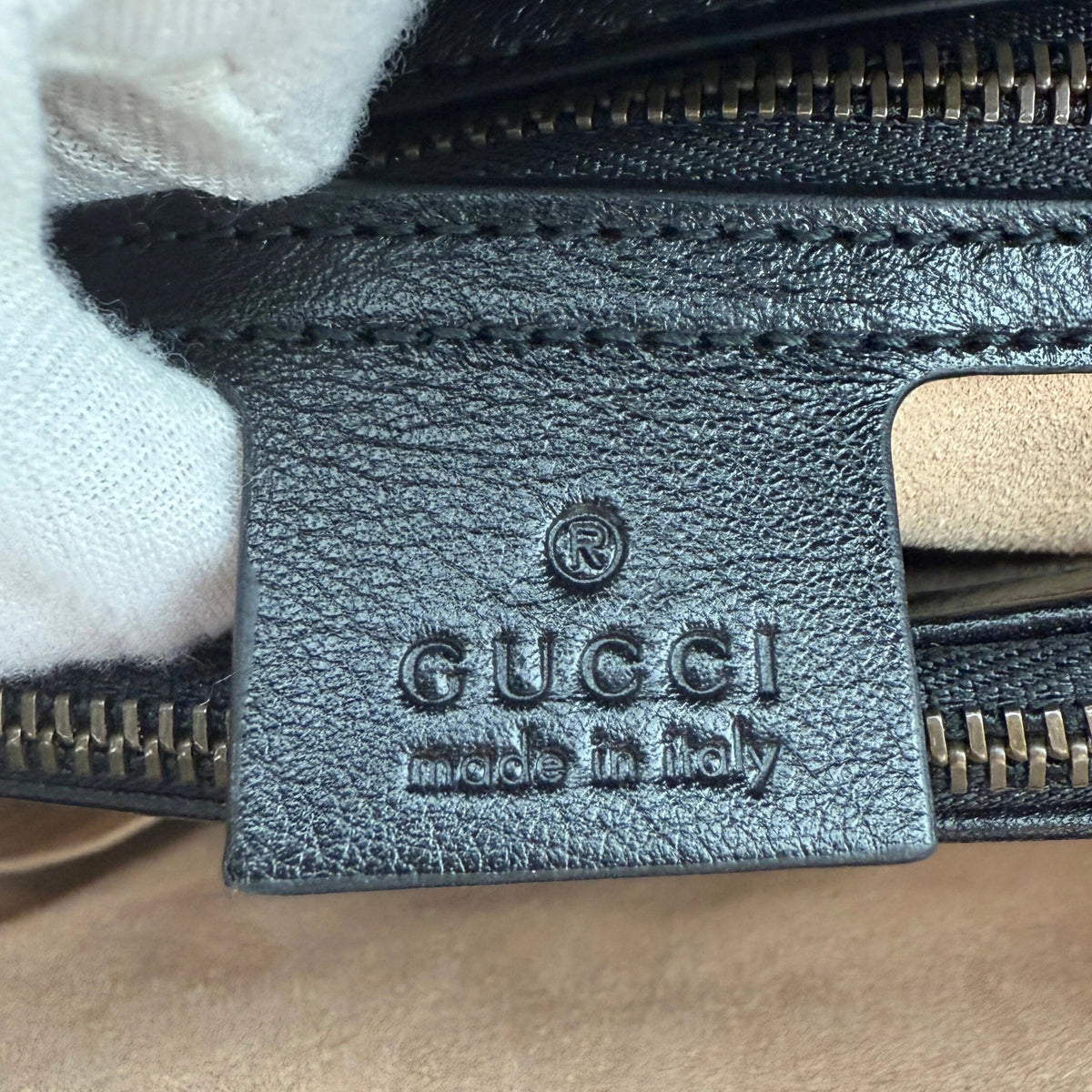 Gucci Großer Diana Bamboo Shopper Schwarz / gut Gucci