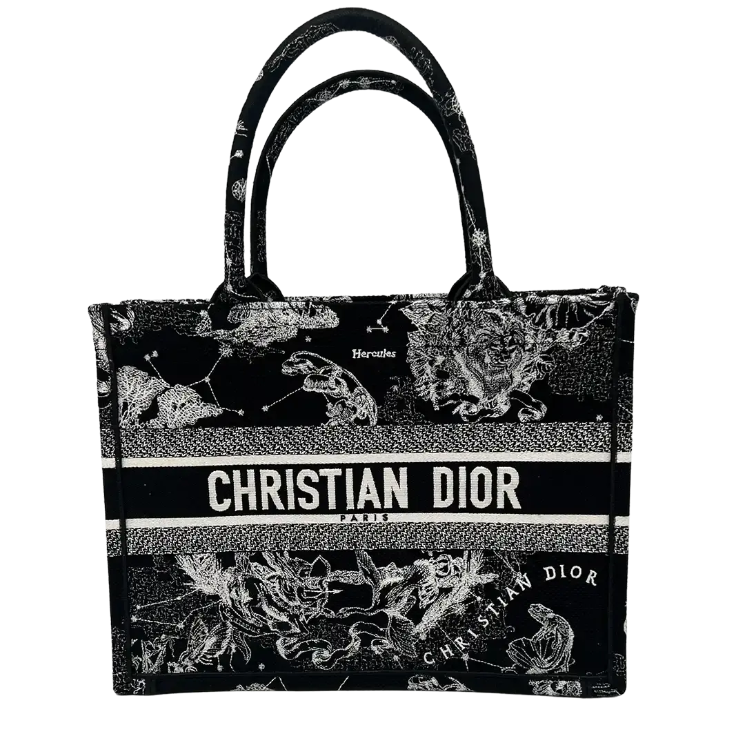 Dior Book Tote mittelgroß Zodiac Sign / ungetragen Echtheitscheck