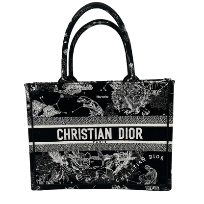 Dior Book Tote mittelgroß Zodiac Sign / ungetragen Echtheitscheck