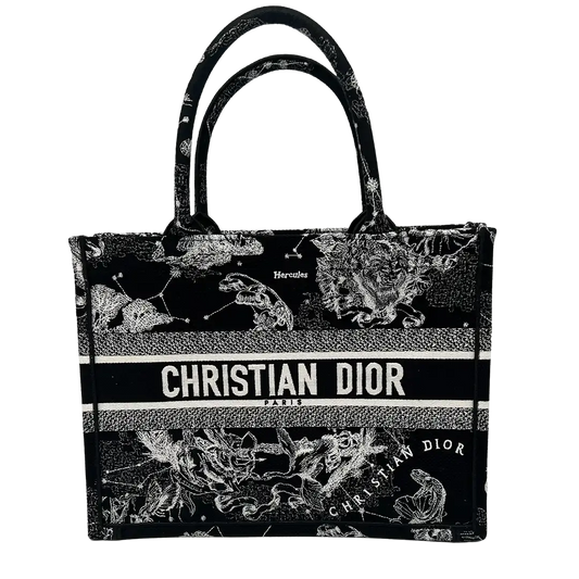 Dior Book Tote mittelgroß Zodiac Sign / ungetragen Echtheitscheck