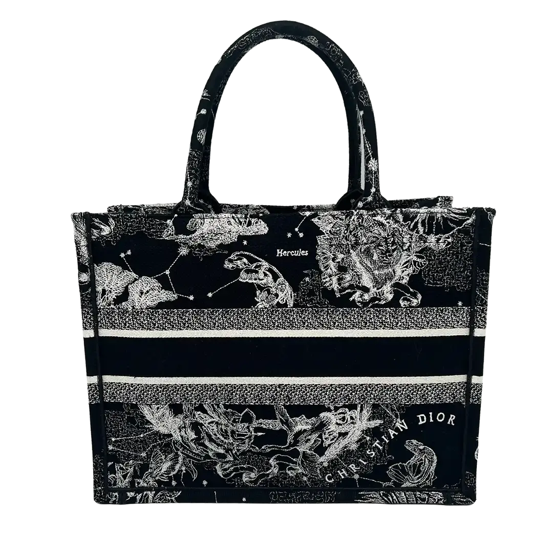 Dior Book Tote mittelgroß Zodiac Sign / ungetragen Echtheitscheck