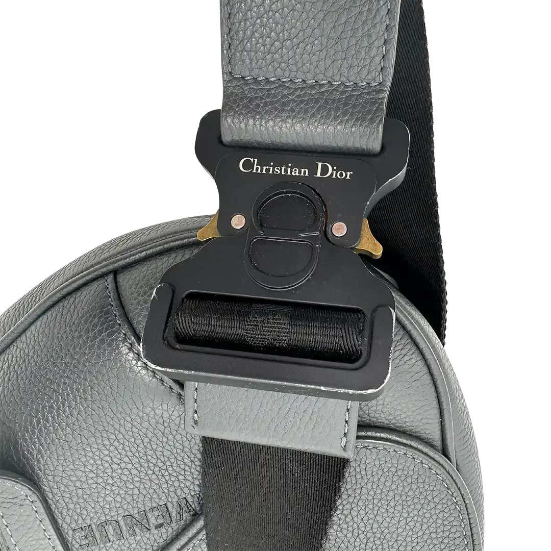 Dior Christian Dior Saddle Bag Atelier Signature grau / gut Dior
