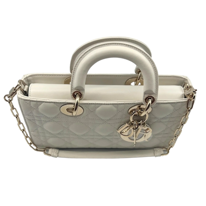 Dior Lady D-Joy mittelgroß Latte Lammleder Echtheitscheck.de