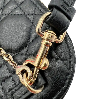 Dior Lady Dior Smartphone Tasche Lammleder schwarz / sehr gut Dior