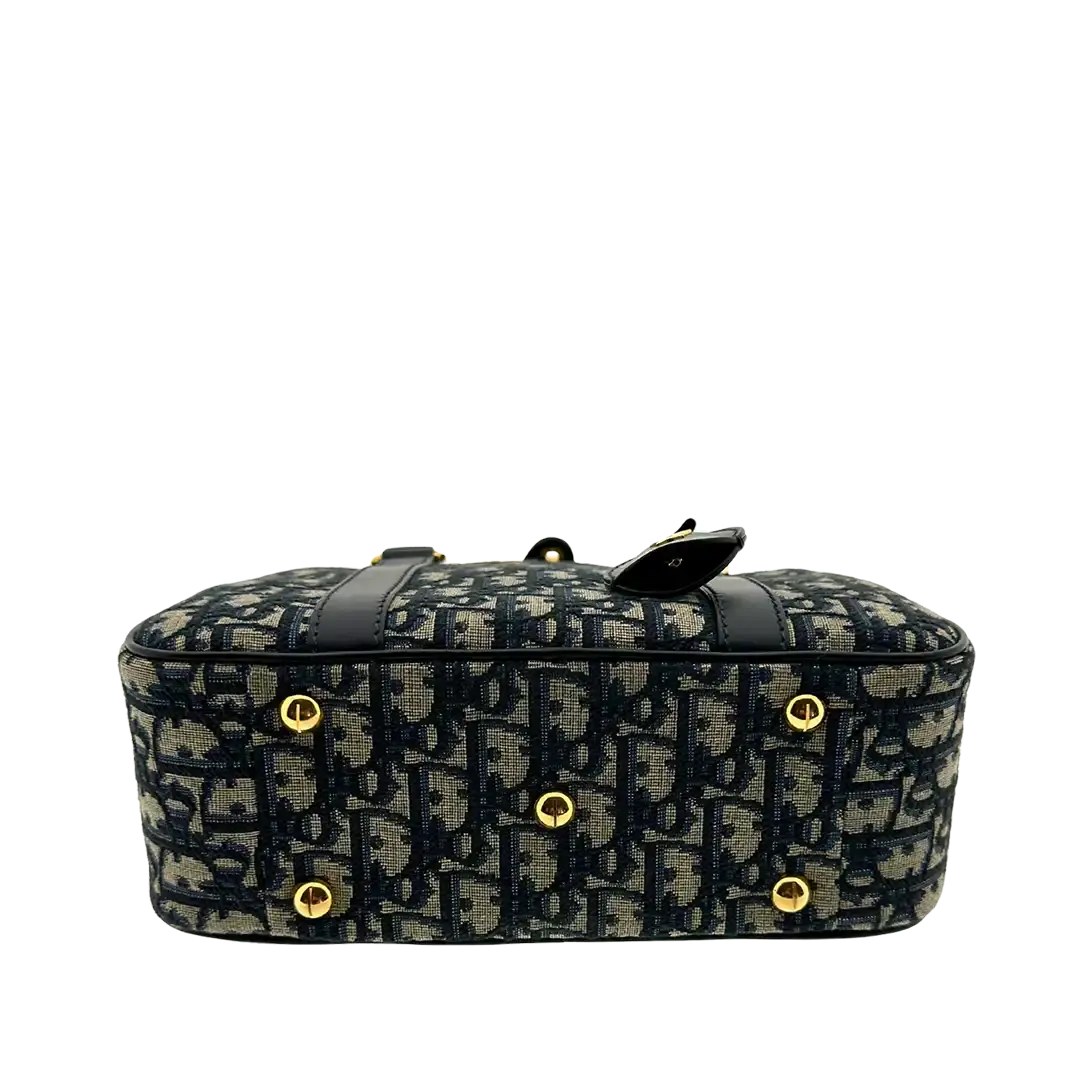 Dior Mittelgroße D-Vibe Bowlingtasche 2024 / ungetragen Dior