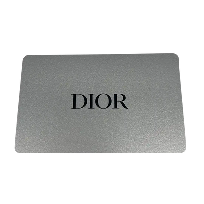 Dior Saddle Portmonnaie Langformat mit Kette Jacquard Blau / sehr gut Dior