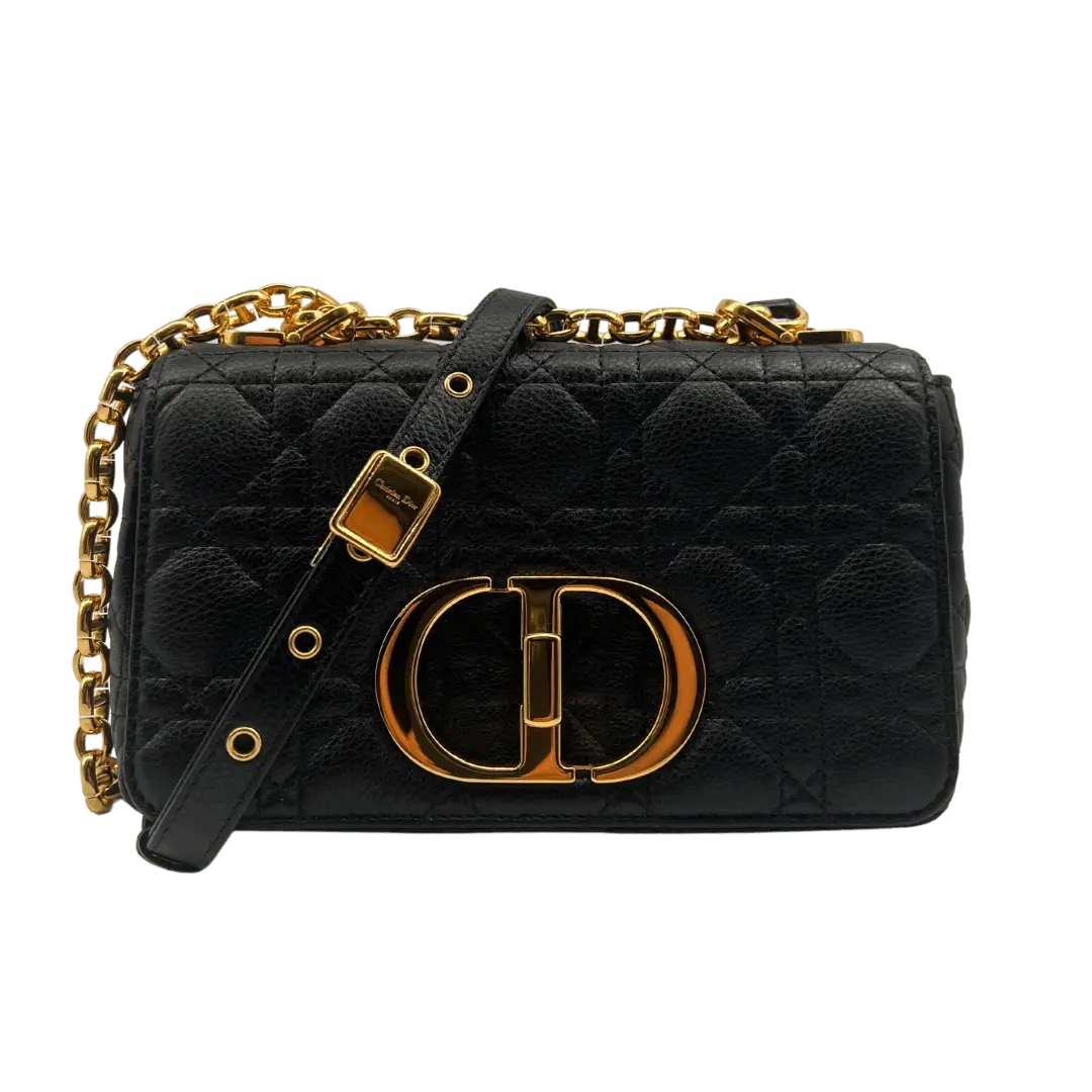 Dior kleine Caro Tasche Small  gestepptes Leder schwarz Echtheitscheck.de