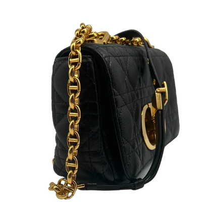 Dior kleine Caro Tasche Small  gestepptes Leder schwarz Echtheitscheck.de