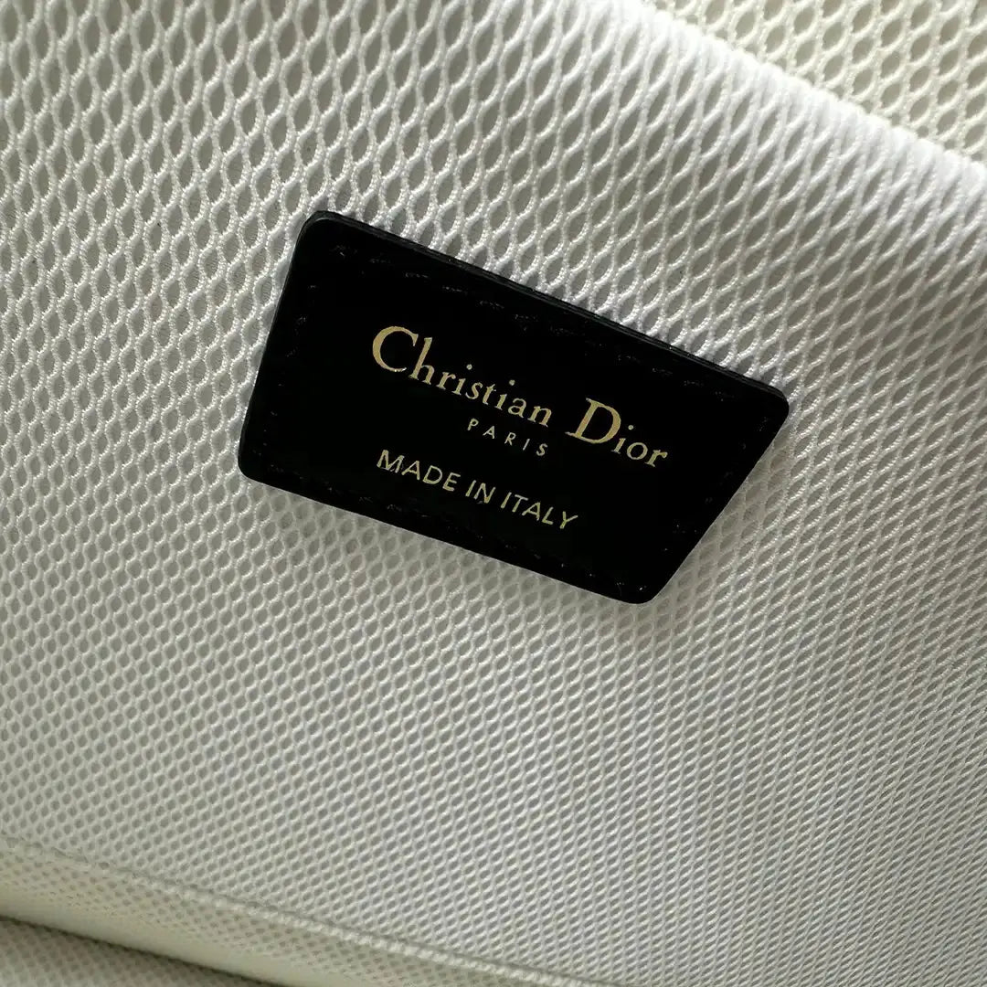 Dior mittelgroße Book Tote Tasche schwarz Leder / neuwertig Dior
