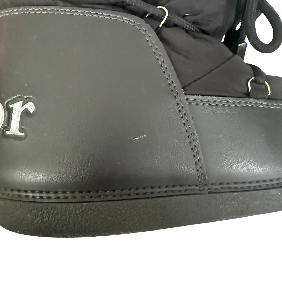 Dior x John Galliano Yak Snow Moon Boots schwarz Größe 38-40 / gut Dior