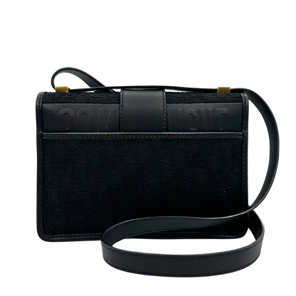 Dior 30 Montaigne Handtasche schwarzes Canvas und Leder limitiert / sehr gut Dior