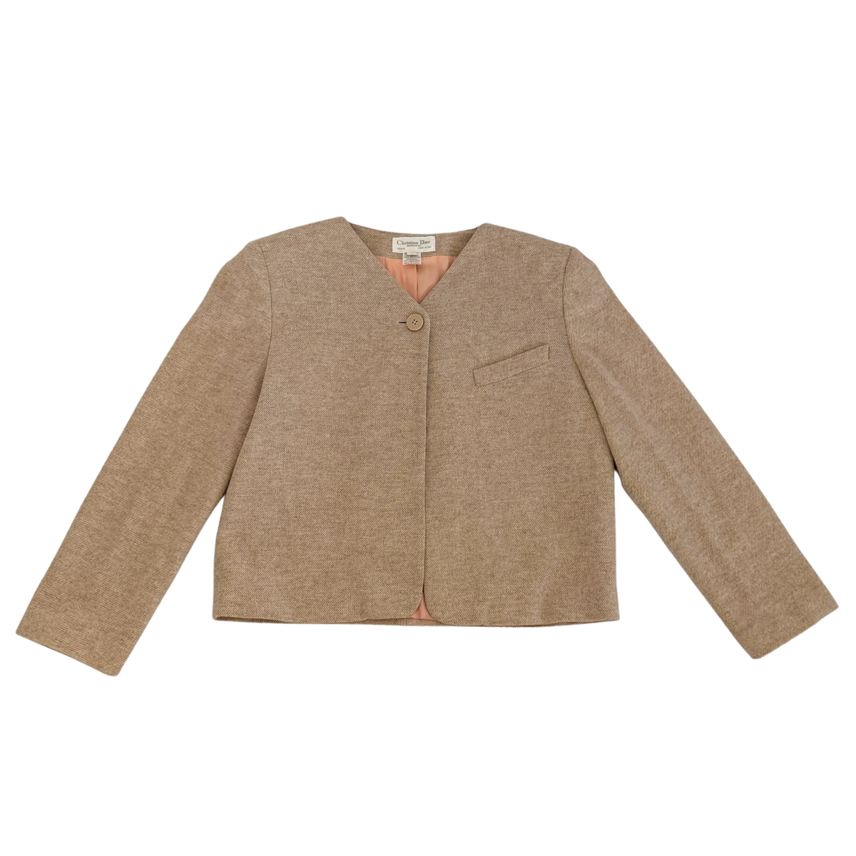 Dior Blazer Größe 8 Beige / sehr gut Echtheitscheck