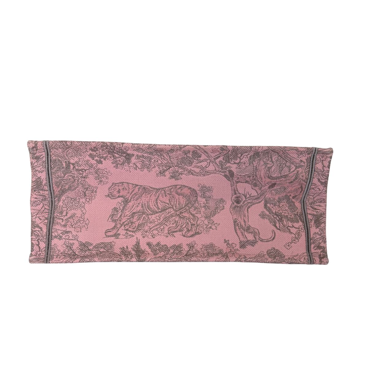 Dior Große Book Tote Toile de Jouy Rosa / neuwertig Dior