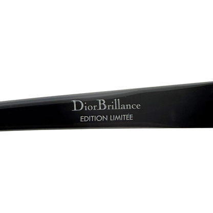 Dior Sonnenbrille mit Strasssteinen Schwarz / sehr gut Dior