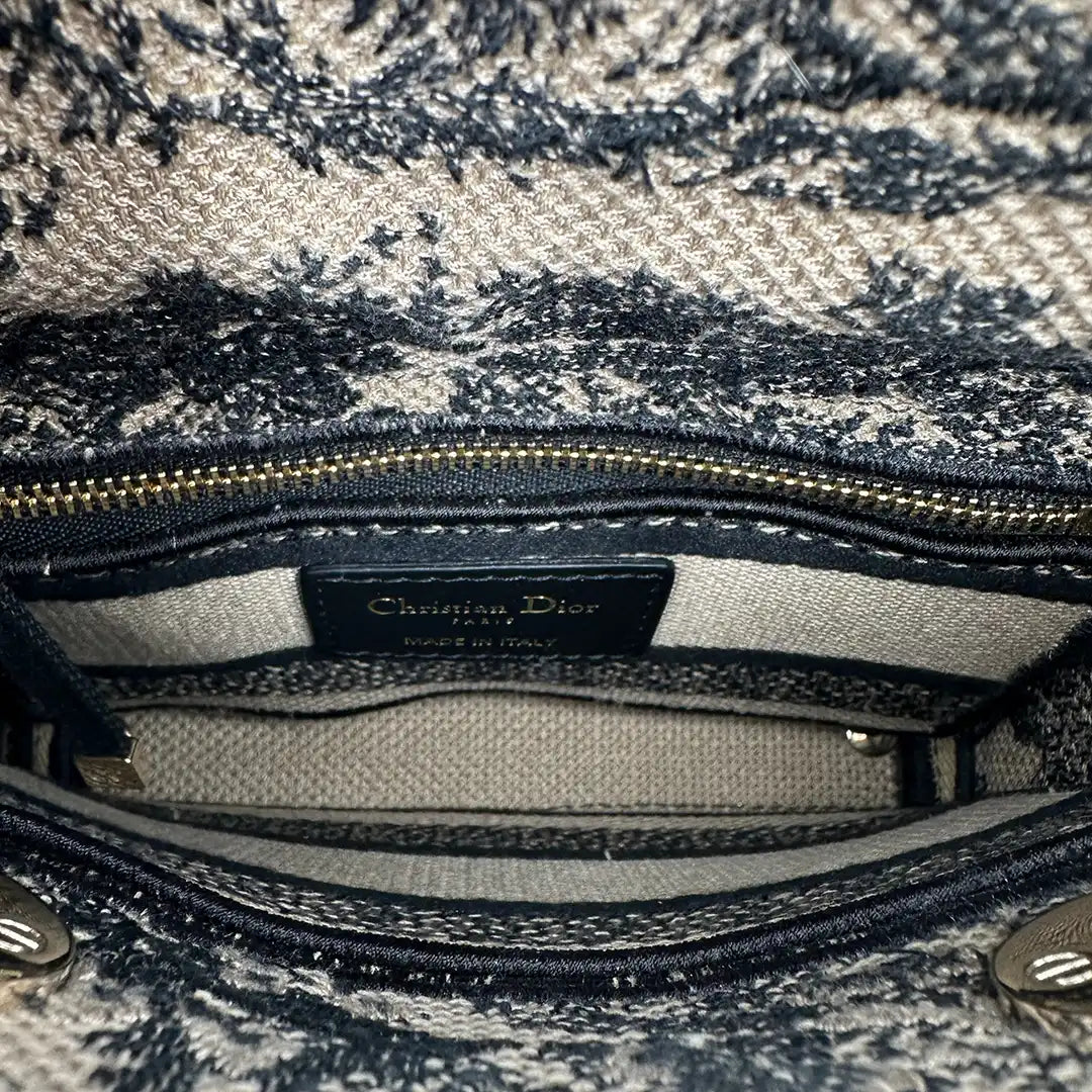 Christian Dior Mini Lady D-Lite Tasche beige / sehr gut Dior