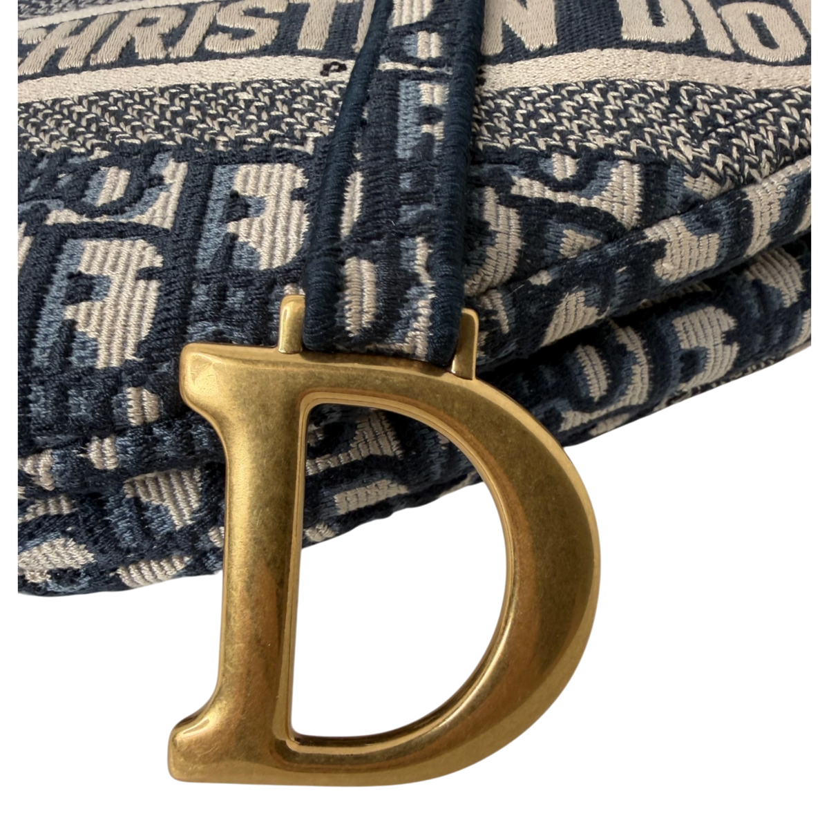 Dior Saddle Bag Dior Oblique mittelgroß / neuwertig Dior