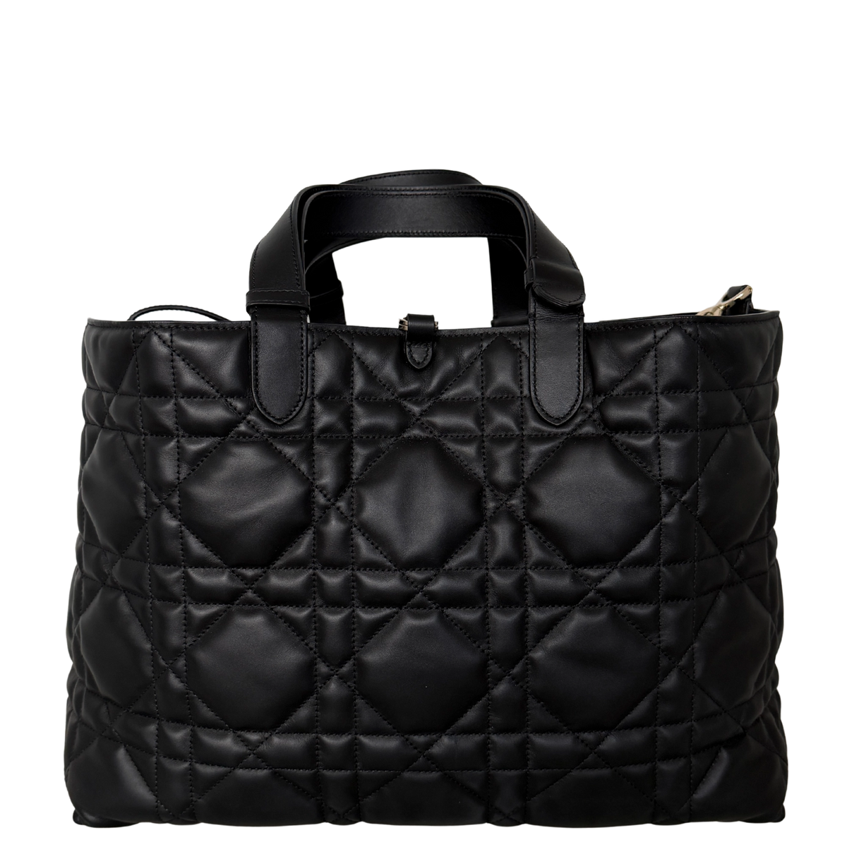 Dior Toujours Tasche schwarz groß Leder Fullset / neuwertig Dior