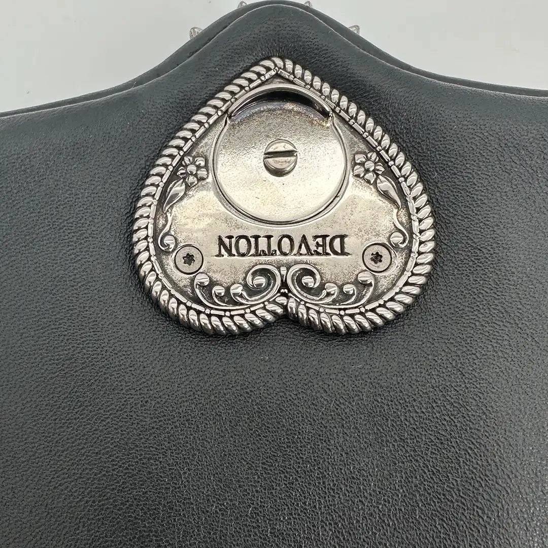 Dolce & Gabbana Devoition Leder Handtasche schwarz Fullset / neuwertig Dolce & Gabbana