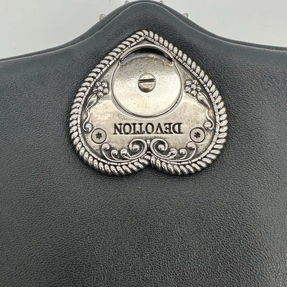 Dolce & Gabbana Devoition Leder Handtasche schwarz Fullset / neuwertig Dolce & Gabbana