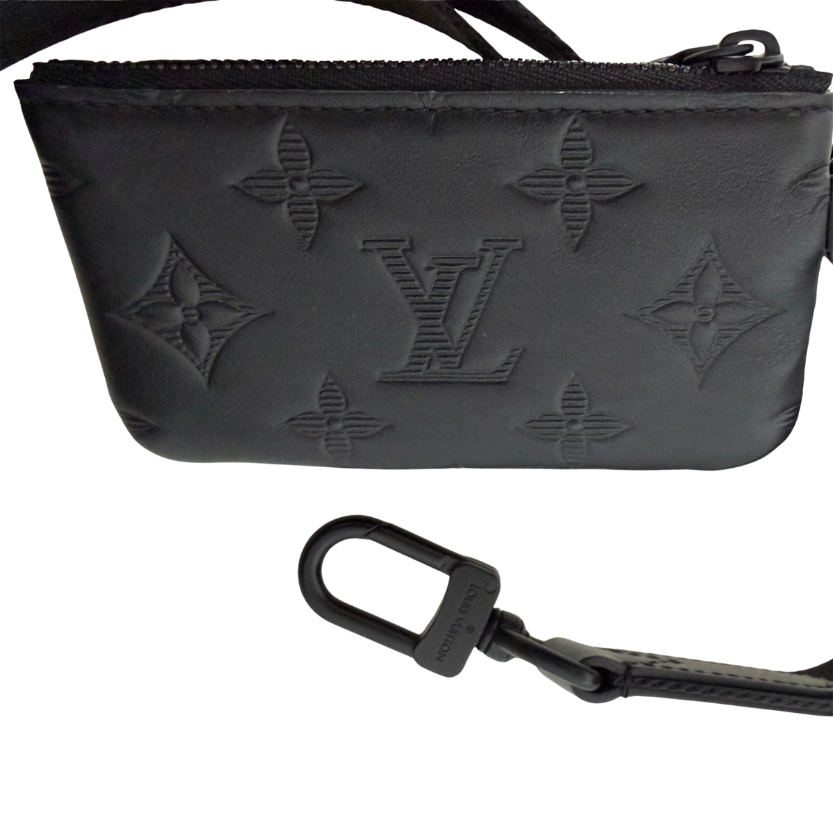 Louis Vuitton Duo Messenger Bag Schwarz Fullset M69827 / sehr gut Louis Vuitton