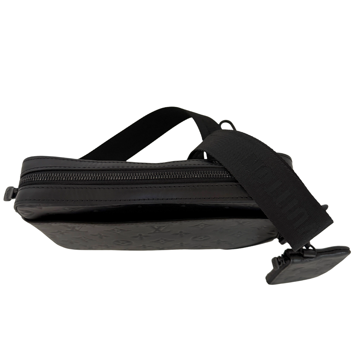 Louis Vuitton Duo Messenger Bag Schwarz Fullset M69827 / sehr gut Louis Vuitton