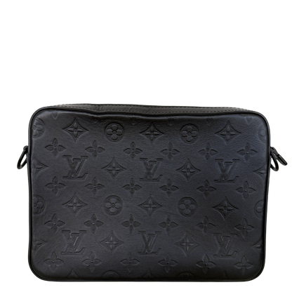 Louis Vuitton Duo Messenger Bag Schwarz Fullset M69827 / sehr gut Louis Vuitton