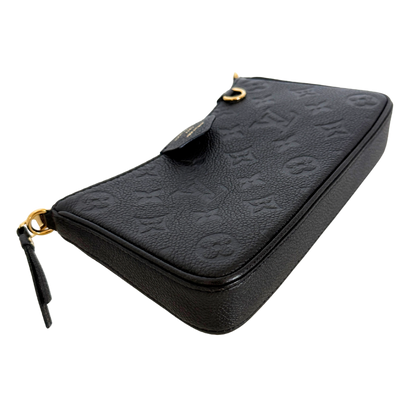 Louis Vuitton Easy Pouch On Strap Monogram Empreinte Schwarz Fullset / sehr gut Louis Vuitton