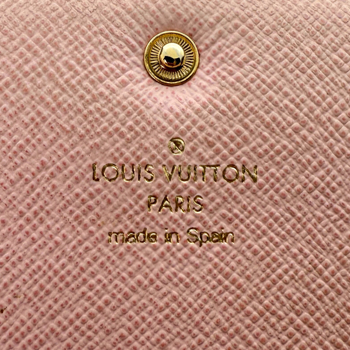 Louis Vuitton Emilie Portemonnee Monogram Canvas Bruin