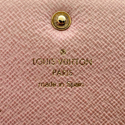 Louis Vuitton Emilie Portemonnee Monogram Canvas Bruin
