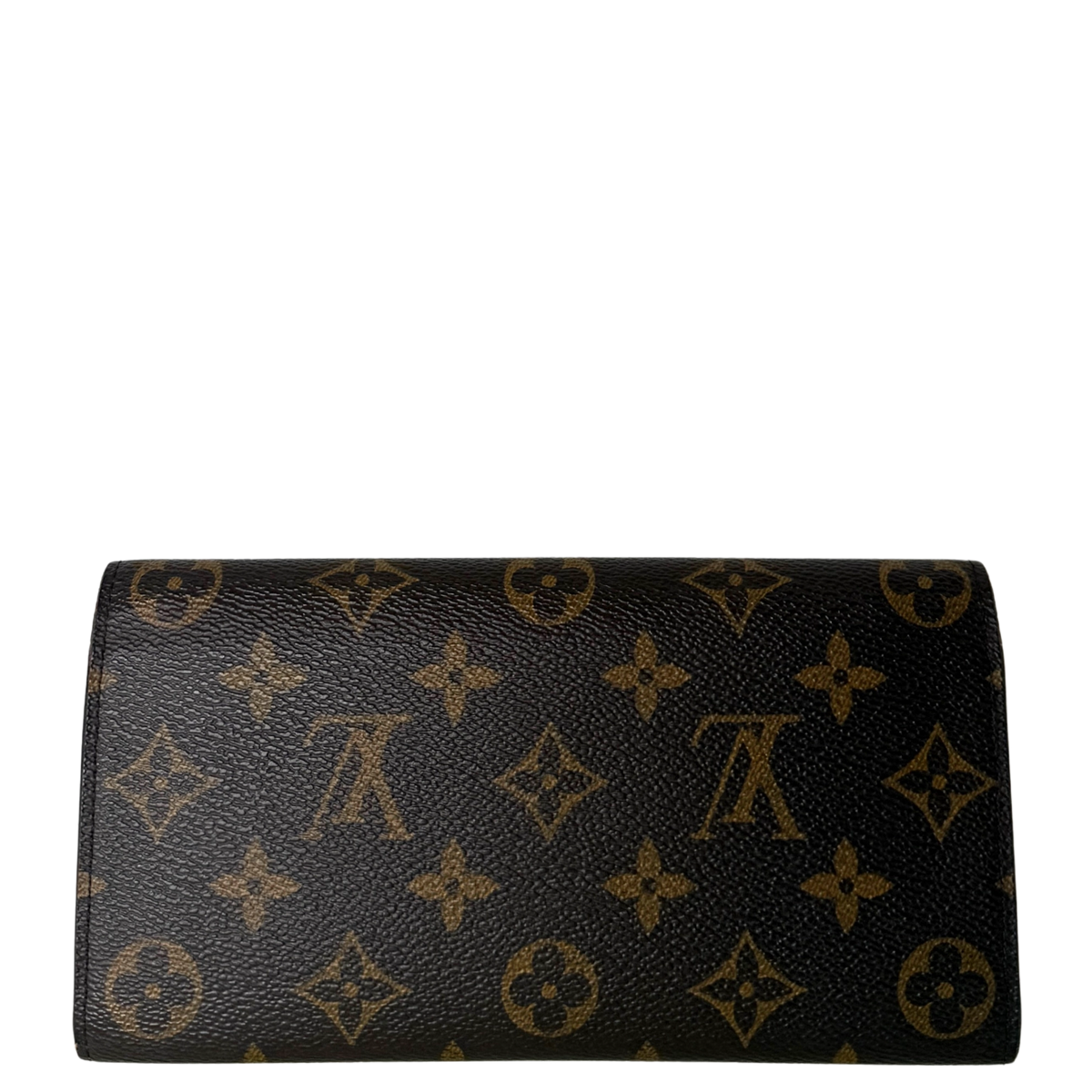 Louis Vuitton Emilie Portemonnee Monogram Canvas Bruin
