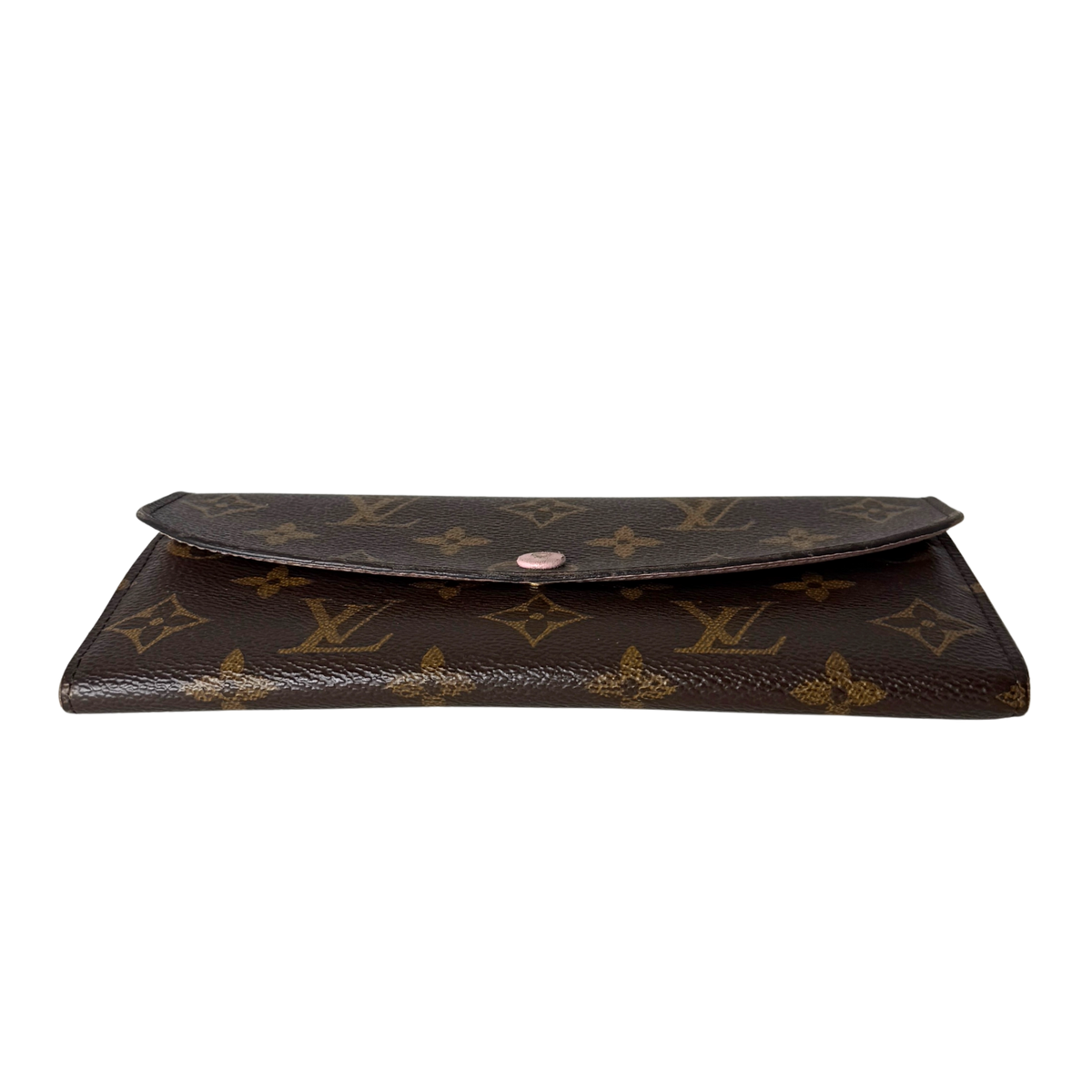 Louis Vuitton Emilie Portemonnee Monogram Canvas Bruin