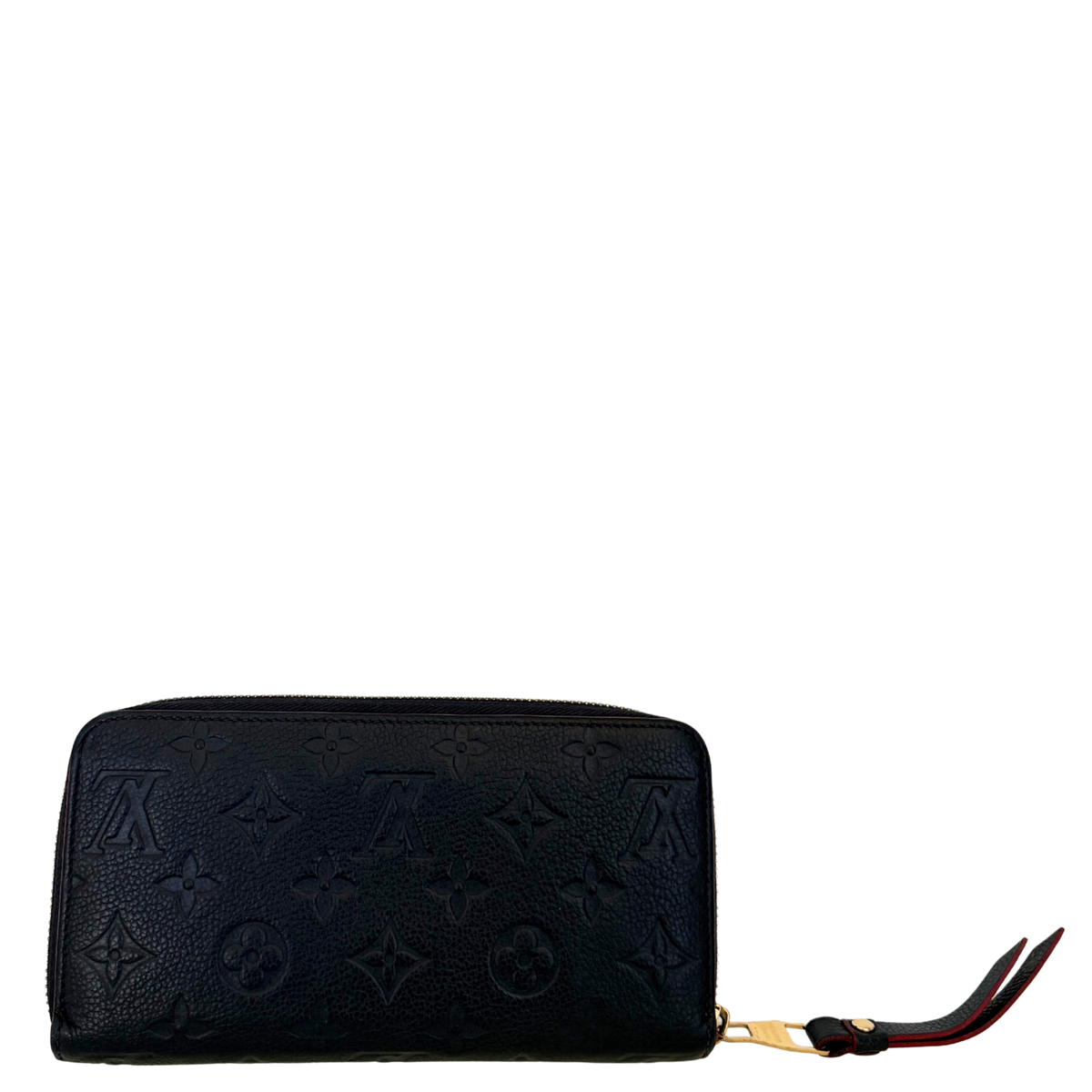 Louis Vuitton Zippy Geldbörse  Empreinte Marineblau Fullset / sehr gut Louis Vuitton