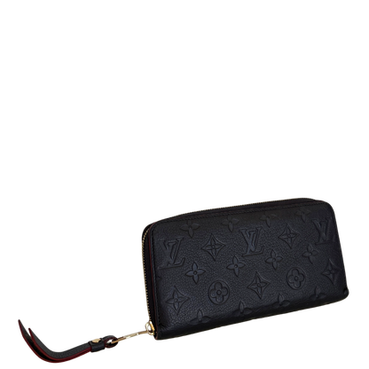 Louis Vuitton Zippy Geldbörse  Empreinte Marineblau Fullset / sehr gut Louis Vuitton