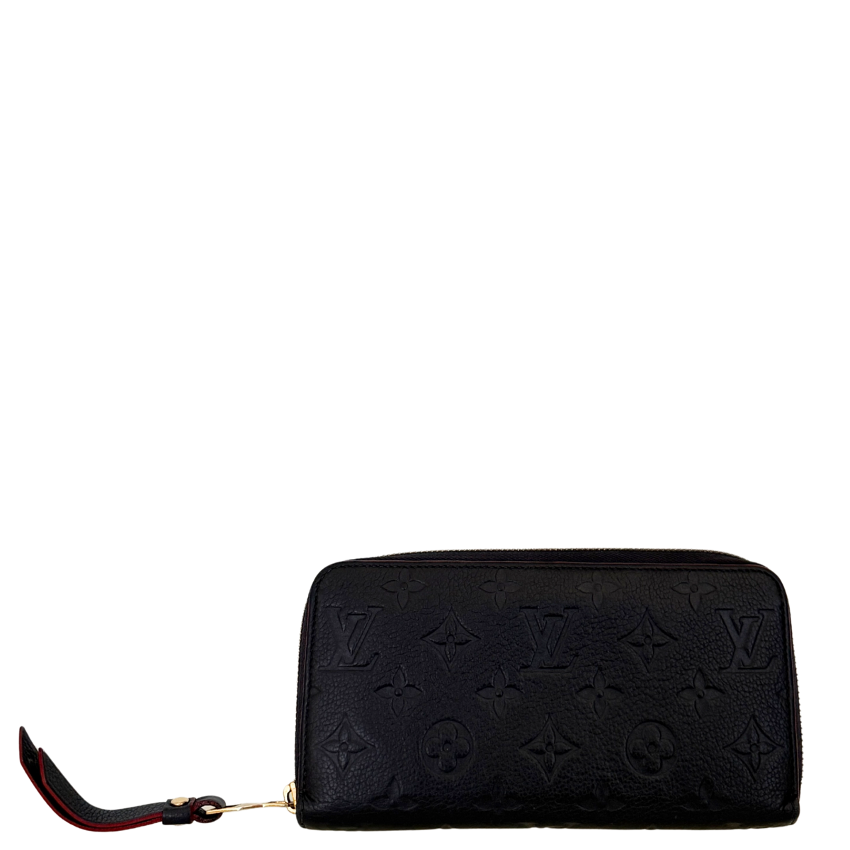Louis Vuitton Zippy Geldbörse  Empreinte Marineblau Fullset / sehr gut Louis Vuitton