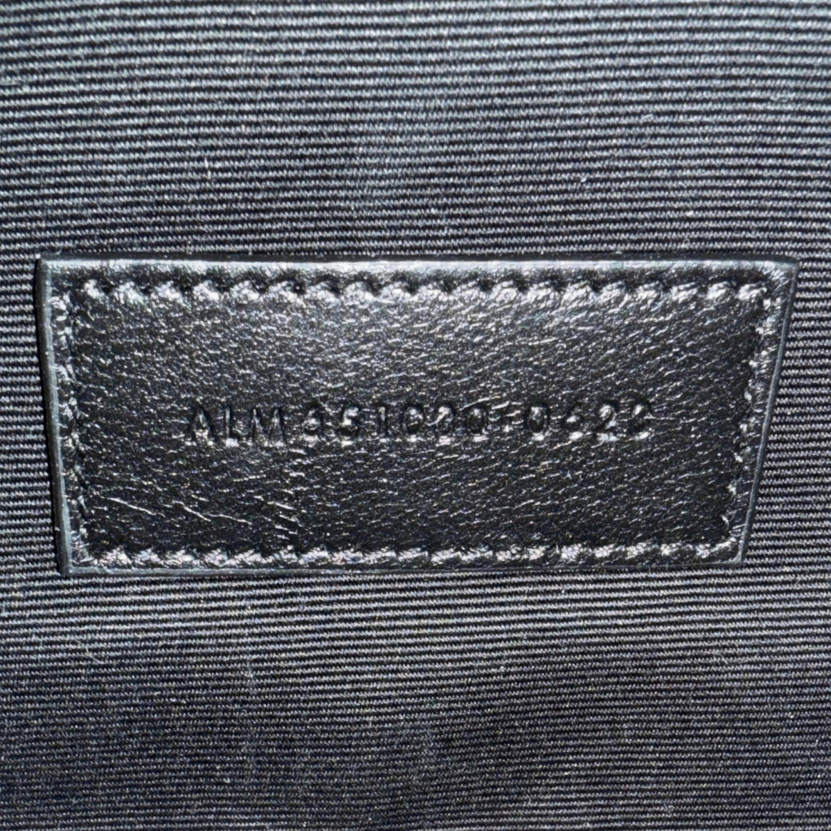 Saint Laurent Envelope Tasche mit Überschlag Metallic Taupe / neuwertig Saint Laurent