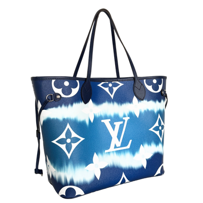 Louis Vuitton LV Escale Neverfull MM Blau / neuwertig Louis Vuitton